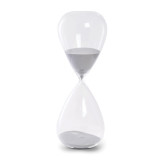 Grey Sand Hand-blown Glass 90-Minute Hourglass , MPN: GM20952, UPC: 797140908388