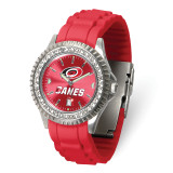Carolina Hurricanes Ladies Sparkle Watch Gametime, MPN: XWL1263, UPC: 846043001826 Carolina Hurricanes Ladies Sparkle Watch Gametime, MPN: XWL1263, UPC: 846043001826