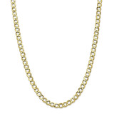 10k Yellow Gold 6.5mm Semi-Solid Curb Link Chain 22 Inch, MPN: 10BC109-22 10k Yellow Gold 6.5mm Semi-Solid Curb Link Chain 22 Inch, MPN: 10BC109-22