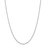 14k White Gold 1.6mm Cable Chain 22 Inch, MPN: PEN209-22