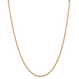 14k Yellow Gold 3.2mm Cable Chain 22 Inch, MPN: PEN218-22 14k Yellow Gold 3.2mm Cable Chain 22 Inch, MPN: PEN218-22
