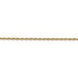 26 Inch 1.85mm Diamond-cut Quadruple Rope Chain 14k Yellow Gold QTR014-26