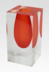 Tizo Acrylic Vase 5 Blue Ha160blvs Homebello