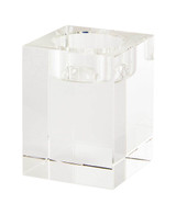 Tizo Block Medium Empire Glass Tea Lights Holder, MPN: PH142CS/M Tizo Block Medium Empire Glass Tea Lights Holder, MPN: PH142CS/M