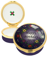 Halcyon Days 2019 Happy Birthday Enamel Box, MPN: ENHB191101G EAN: 5060171105732 Halcyon Days 2019 Happy Birthday Enamel Box, MPN: ENHB191101G EAN: 5060171105732