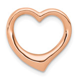 Rose Gold Polished Heart Chain Slide 10k Gold, MPN: 10C2918R, UPC: