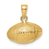 Football Charm 14k Gold Polished, MPN: C2668, UPC: 637218020560
