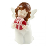 Franz Porcelain Figurine Angel Holding A Red Heart MPN: FZ03735, UPC: