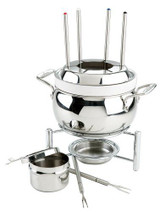 All Clad Specialty Cookware Fondue Pot with Ceramic Insert