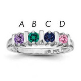 Synthetic Family Jewelry Ring 14k White Gold MPN: XMR6/4WSY UPC: 883957161686 Synthetic Family Jewelry Ring 14k White Gold MPN: XMR6/4WSY UPC: 883957161686