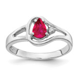 6x4mm Pear Ruby AAA Diamond Ring 14k White Gold MPN: Y2071R/AAA UPC: 883957692104 6x4mm Pear Ruby AAA Diamond Ring 14k White Gold MPN: Y2071R/AAA UPC: 883957692104