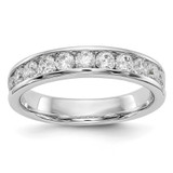 11-Stone Diamond Channel Band 14k White Gold, MPN: RM3323B-077-WAAUPC: 11-Stone Diamond Channel Band 14k White Gold, MPN: RM3323B-077-WAAUPC: