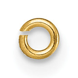 18k Yellow Gold 22 Gauge 3.00mm Round Jump Ring Setting, MPN: 8Y2110