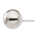 Sterling Silver Polished 14.0mm Ball Earring, MPN: SS3036