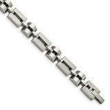 Chisel Polished Bracelet Stainless Steel Brushed, MPN: SRB1459-8.25, UPC: 886774672199