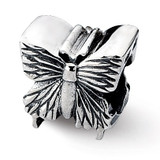 Butterfly Bead - Sterling Silver QRS1891