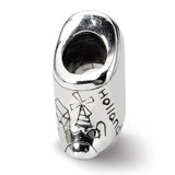 Holland Shoe Bead - Sterling Silver QRS333