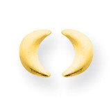 Madi K Moon Post Earrings - 14k Gold GK586