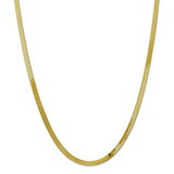 4mm Silky Herringbone Chain 22 Inch 10k Gold, MPN: 10SK040-22, UPC: 191101714672
