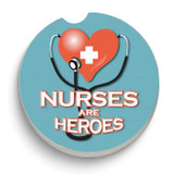 Nurses Are Heroes Car Coaster, MPN: GM24358, UPC: 608814029233