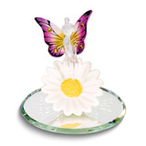 Glass Baron Daisy with Sunburst Fairy Glass Figurine, MPN: GM24964, UPC: 708873046001