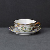 Royal Copenhagen Flora Danica Tea Cup & Saucer 7.5Oz, MPN: 1017576, UPC: 5705140239024