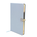 Addison Ross London Blue & Gold A5 Notebook A5 Inch Pu Leather, MPN: NB1003, UPC: 5024043188407
