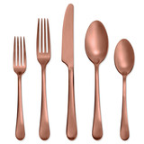 Hampton Forge Mirabella Satin Copper Titanium 18/10 20P, MPN: SFF30C20SB, UPC: 733652159122 Hampton Forge Mirabella Satin Copper Titanium 18/10 20P, MPN: SFF30C20SB, UPC: 733652159122