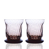 Caskata Quinn Optic Votive Set of 2 Mocha, MPN: GL-VOTIVE-600, UPC: 817325016377 Caskata Quinn Optic Votive Set of 2 Mocha, MPN: GL-VOTIVE-600, UPC: 817325016377