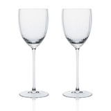 Caskata Quinn Optic White Wine Glasses Set of 2 Clear, MPN: GL-OWWIN-000, UPC: 817325010306