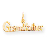 Grandfather Charm 10k Gold 10C121