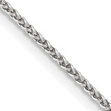 Sterling Silver 1.5mm Round Spiga Chain with 4 Inch Extension, MPN: QSP035E-22, UPC: