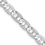 14k White Gold 24 Inch 5.25mm Concave Anchor with Lobster Clasp Chain, MPN: WCA140-24, UPC: 886774560977