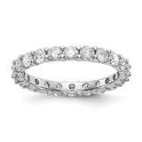 2 1/5ct. D E F Pure Light Moissanite Eternity Band 14k White Gold, MPN: WM1576-5.5MP, UPC: 2 1/5ct. D E F Pure Light Moissanite Eternity Band 14k White Gold, MPN: WM1576-5.5MP, UPC: