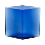iittala Ruutu Vase 8.25 Inch X 7.25 Inch Ultramarine Blue, MPN: 1062565, UPC: 6411923674249