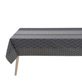 Le Jacquard Francais Tablecloth Caractere Grey 100% Coated Cotton 69 x 126 Inch, MPN: 28215, EAN: 3660269282158