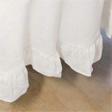 Crown Linen Designs Solid 90 Inch Round Linen Tablecloth White, MPN: QQ110, UPC: 814639007060, Size: 90 Inch round