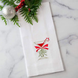 Crown Linen Designs Christmas Cosmo Linen Towel White, MPN: T186, UPC: , Size: 17 Inch x 29 Inch