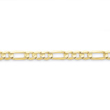 6.75mm Light Figaro Chain 8 Inch 10k Gold 10LF180-8