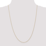1mm Singapore Chain (CARDED) 16 Inch 14k Gold 10SY-16