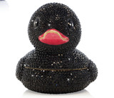 Jay Strongwater Ernie Pave Rubber Ducky Box- Black & Pink, MPN: SDH7409-202, UPC: 848510043427