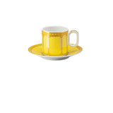 Rosenthal Swarovski Signum AD Cup 3 oz & Saucer 4 1 4 Inch Jonquil Yellow, MPN: 10570-426352-14715, UPC: 790955164505, EAN: