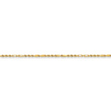 1.25mm Milano Rope Chain 24 Inch 14k Gold MIL025-24