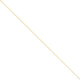 0.80mm Spiga Pendant Chain 16 Inch 14k Gold PEN160-16