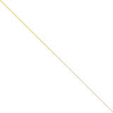 0.80mm Spiga Pendant Chain 20 Inch 14k Gold PEN161-20