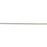 1.1mm Baby Rope Chain 18 Inch 14k Gold PEN173-18