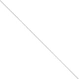 0.85mm Round Diamond-cut Wheat Chain 24 Inch 14k White Gold PEN268-24 0.85mm Round Diamond-cut Wheat Chain 24 Inch 14k White Gold PEN268-24