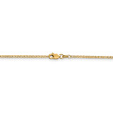 1.5mm Anchor Link Chain 24 Inch 14k Gold PEN50-24