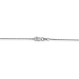 0.70mm Box Chain with lobster Catch 20 Inch 14k White Gold WLB050L-20