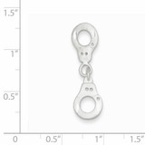 Handcuff Charm Sterling Silver QC1645